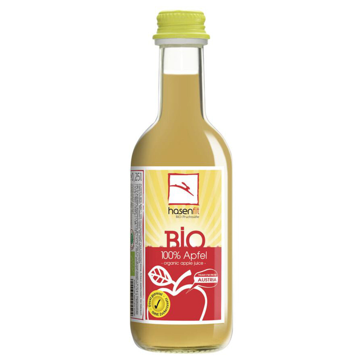 HASENFIT Apfelsaft naturtrüb - 0,25 l
