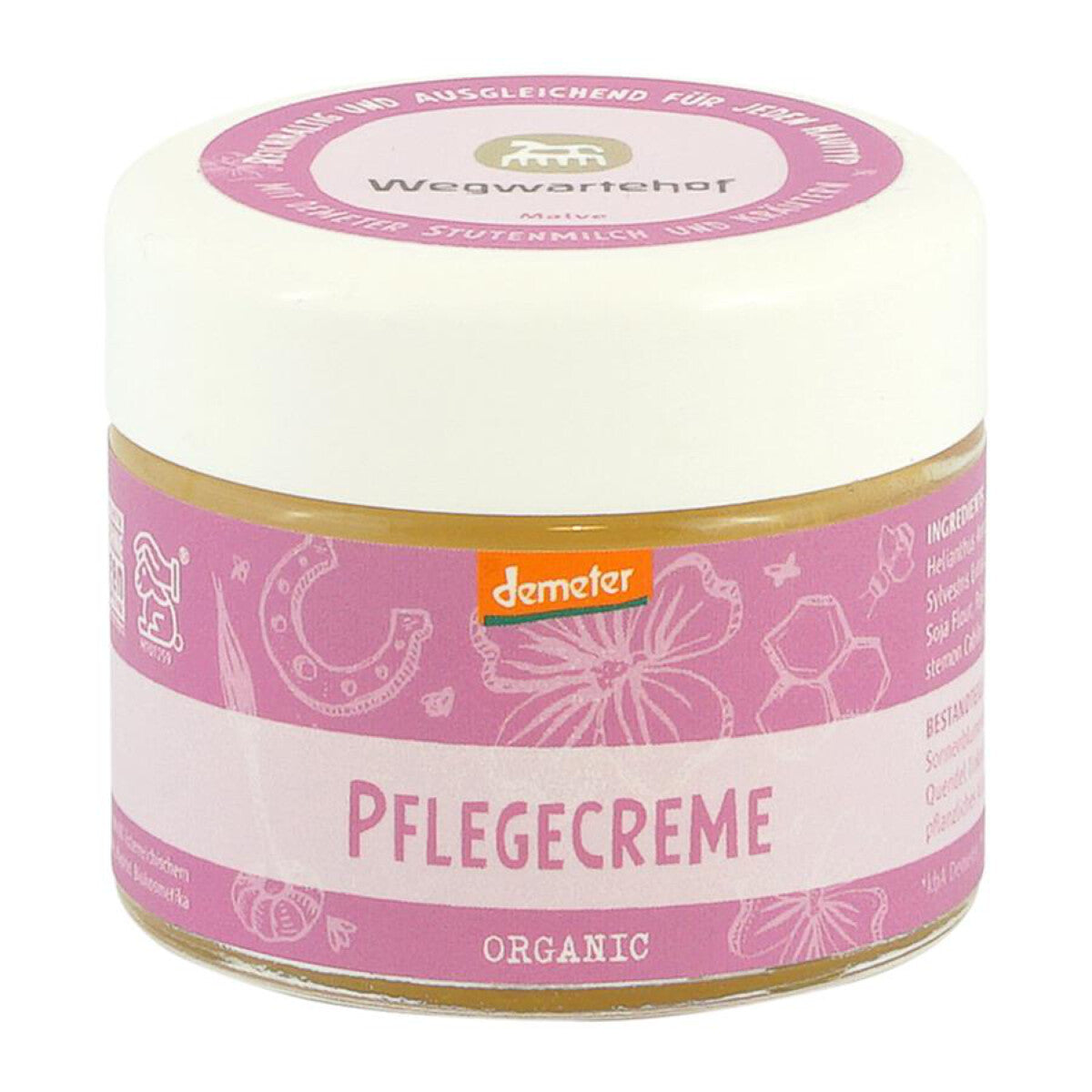 WEGWARTEHOF Pflegecreme Malve/Stutenmilch - 50 ml