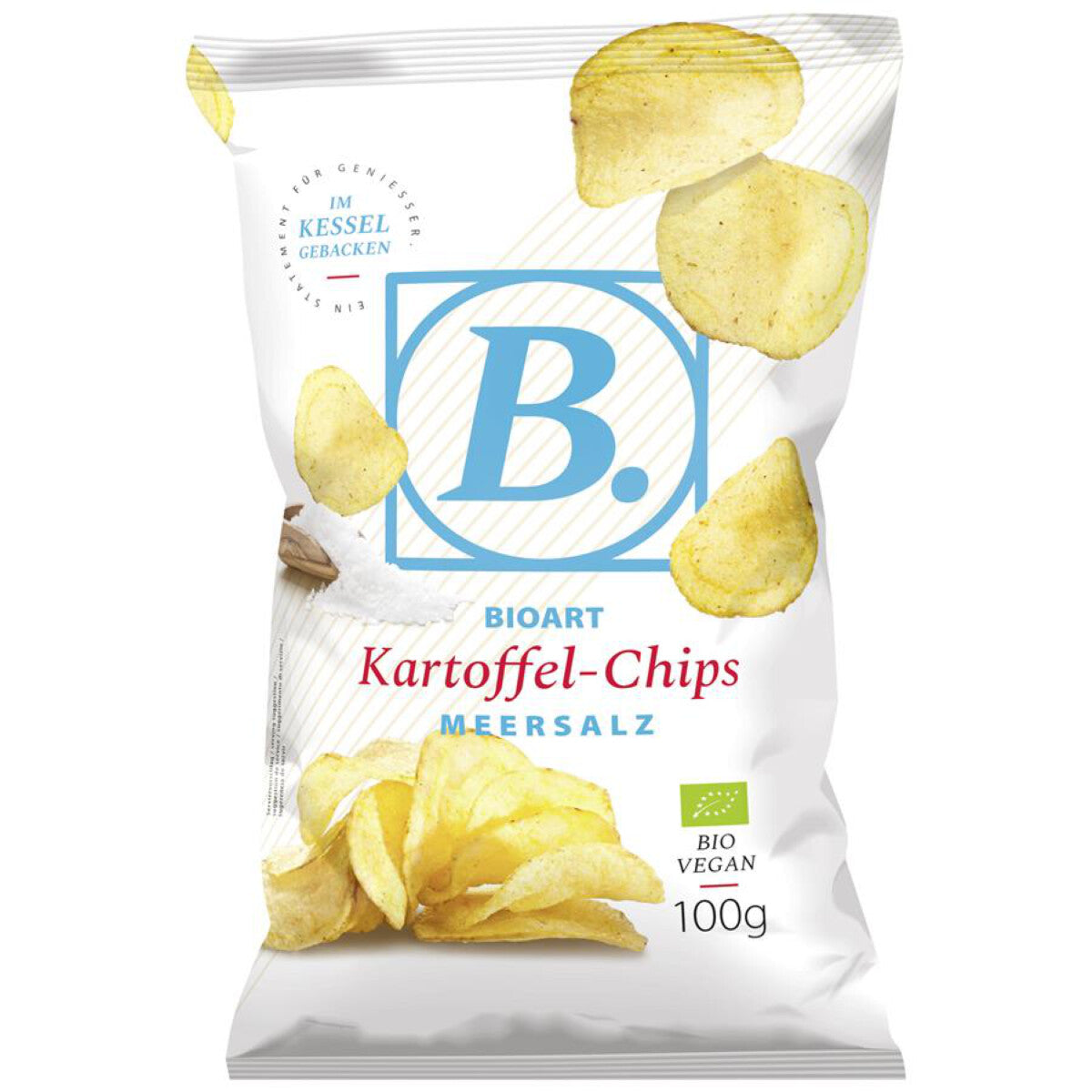 BIOART Kesselchips Meersalz - 100 g