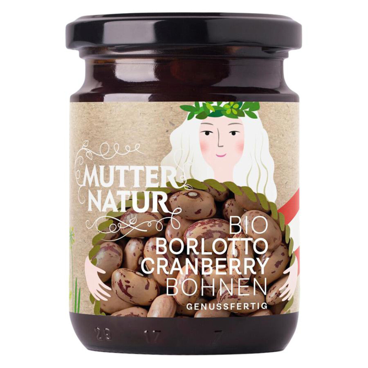 MUTTER NATUR Borlotto Cranberry Bohnen - 235 g