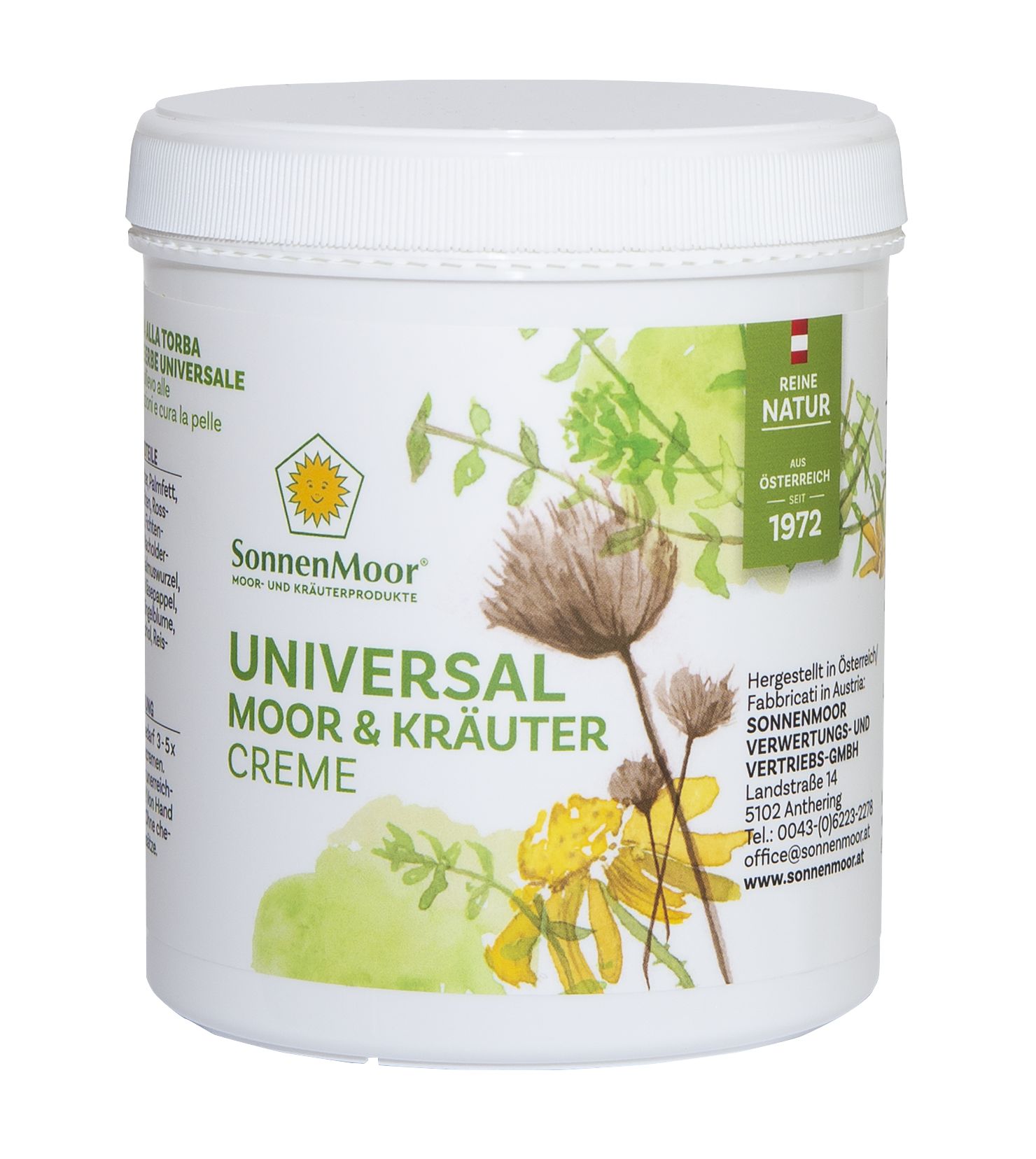 SONNENMOOR Universal Moor- und Kräutercreme - 500 g