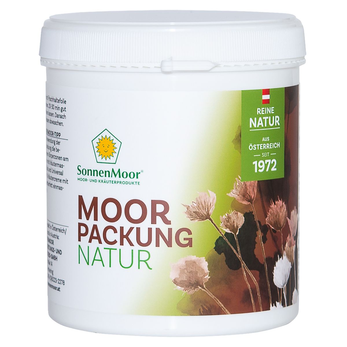 SONNENMOOR Moorpackung Natur – 600 g