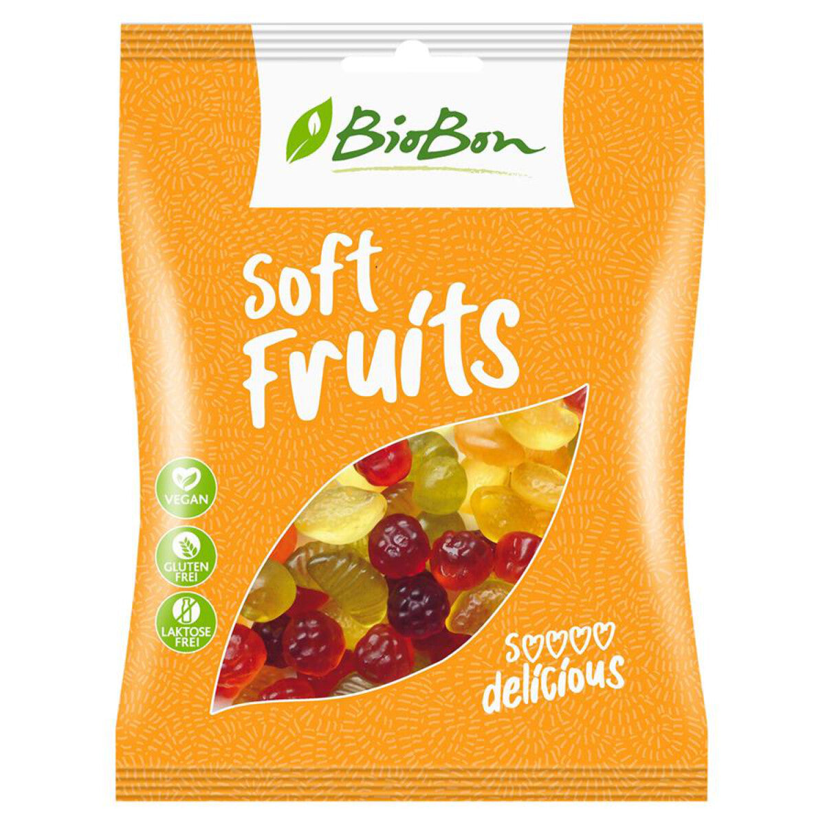 BIOBON Soft Fruits ohne Gelatine - 100 g