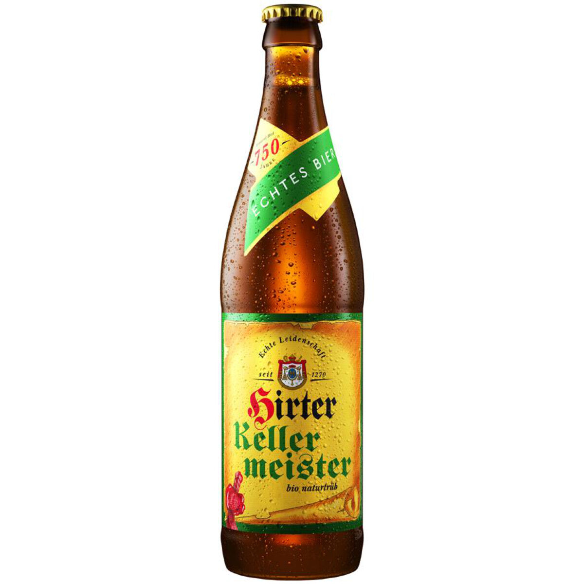 BRAUEREI HIRT Kellermeister Bier - 0,5 l