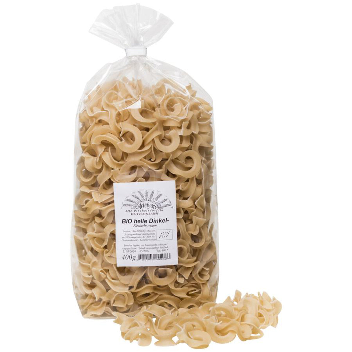 MELCHART Dinkel Fleckerl hell - 400 g