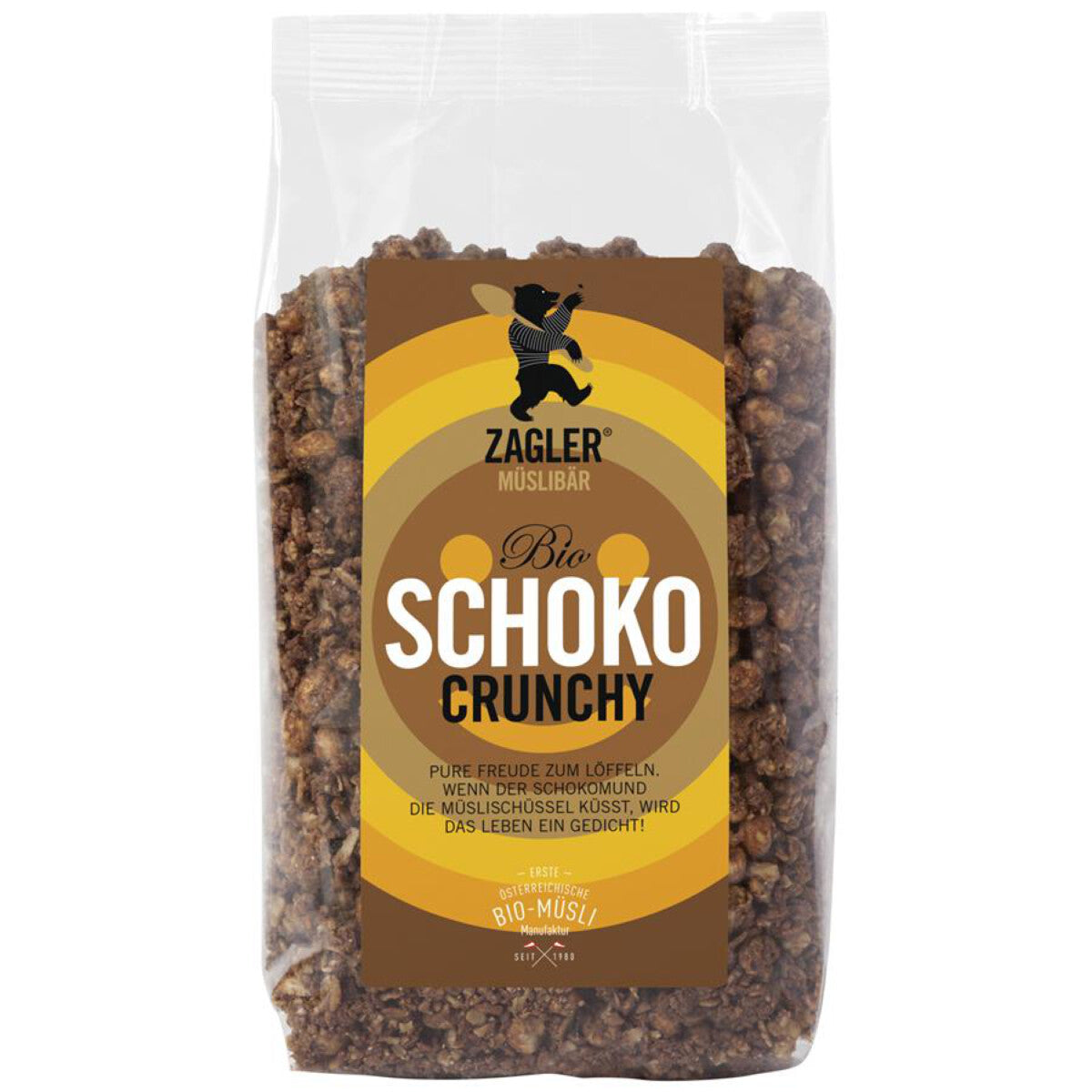 ZAGLER MÜSLIBÄR Schoko Crunchy - 500 g