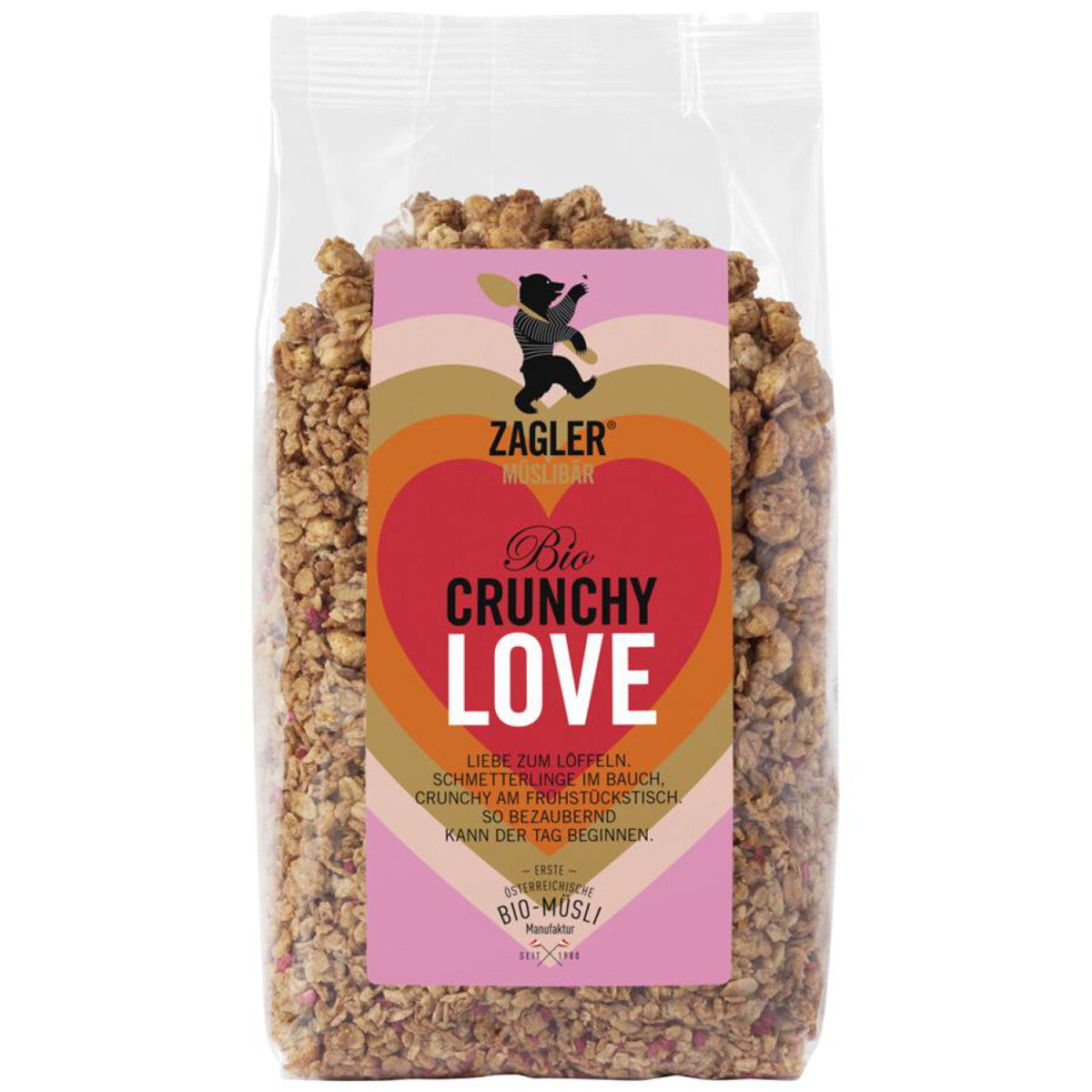 ZAGLER MÜSLIBÄR Crunchy-Love - 500 g