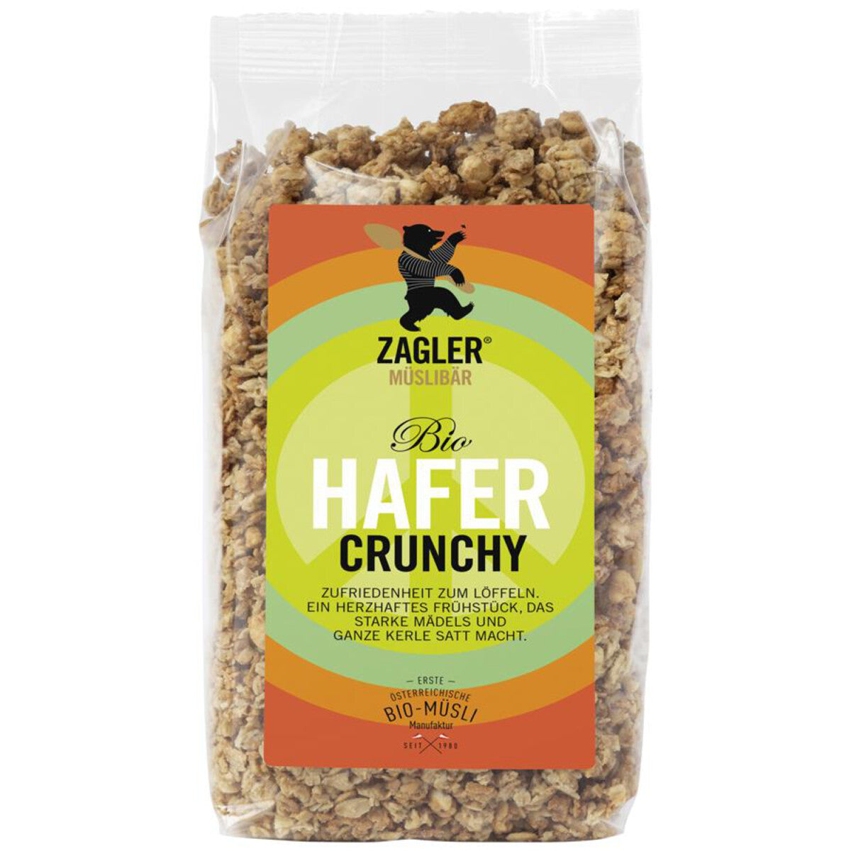 ZAGLER MÜSLIBÄR Hafer Crunchy - 500 g