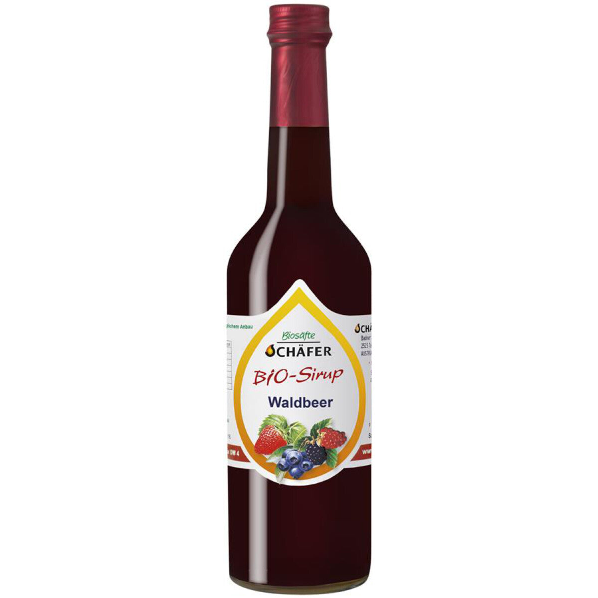 SCHÄFER Waldbeer-Sirup 1:7 - 0,5 l