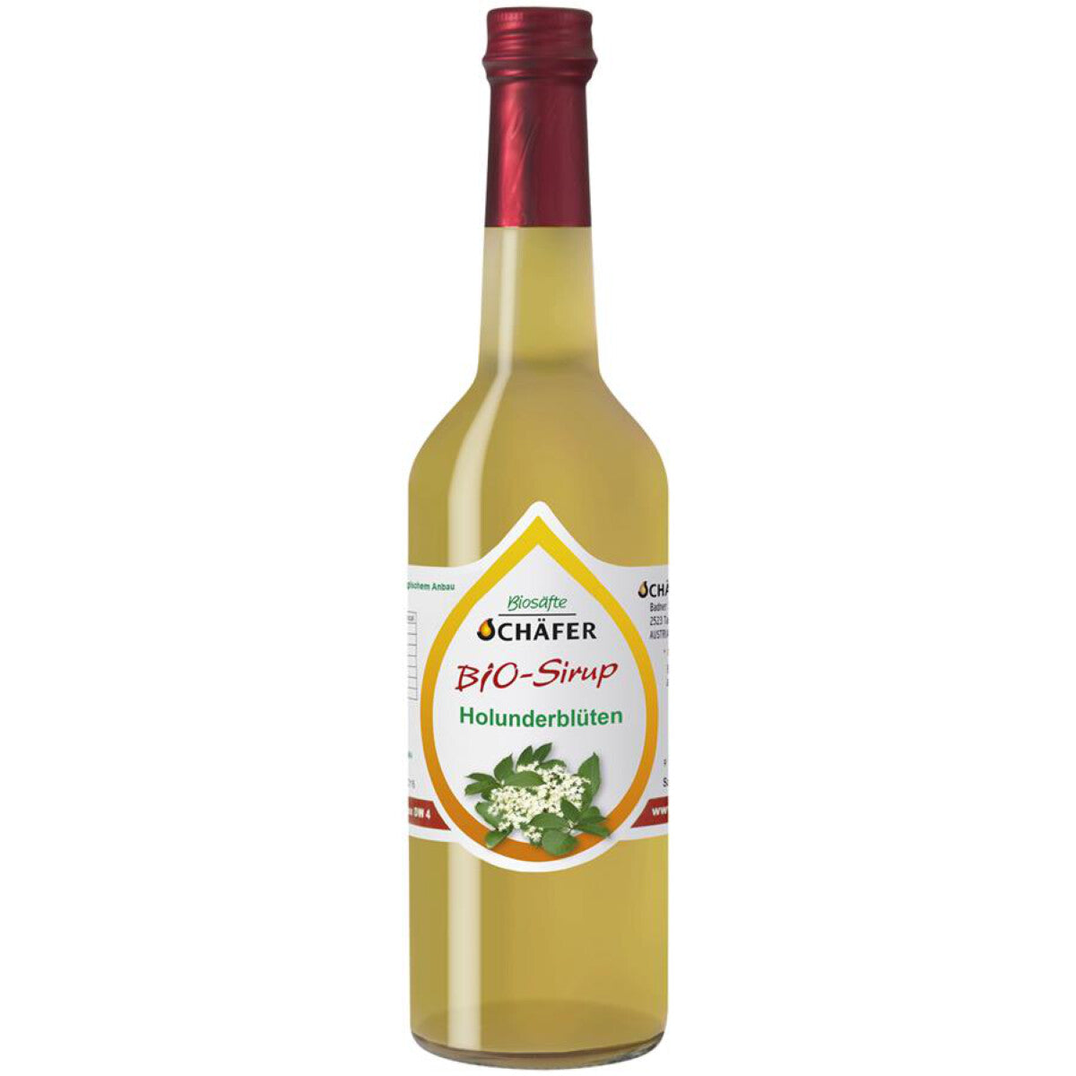 SCHÄFER Holunderblüten-Sirup 1:7 - 0,5 l