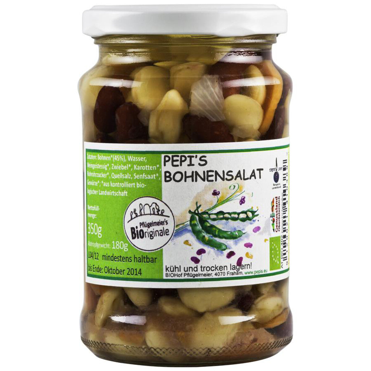 PFLÜGELMEIER PEPI´S Pepi's Bohnensalat - 370 ml