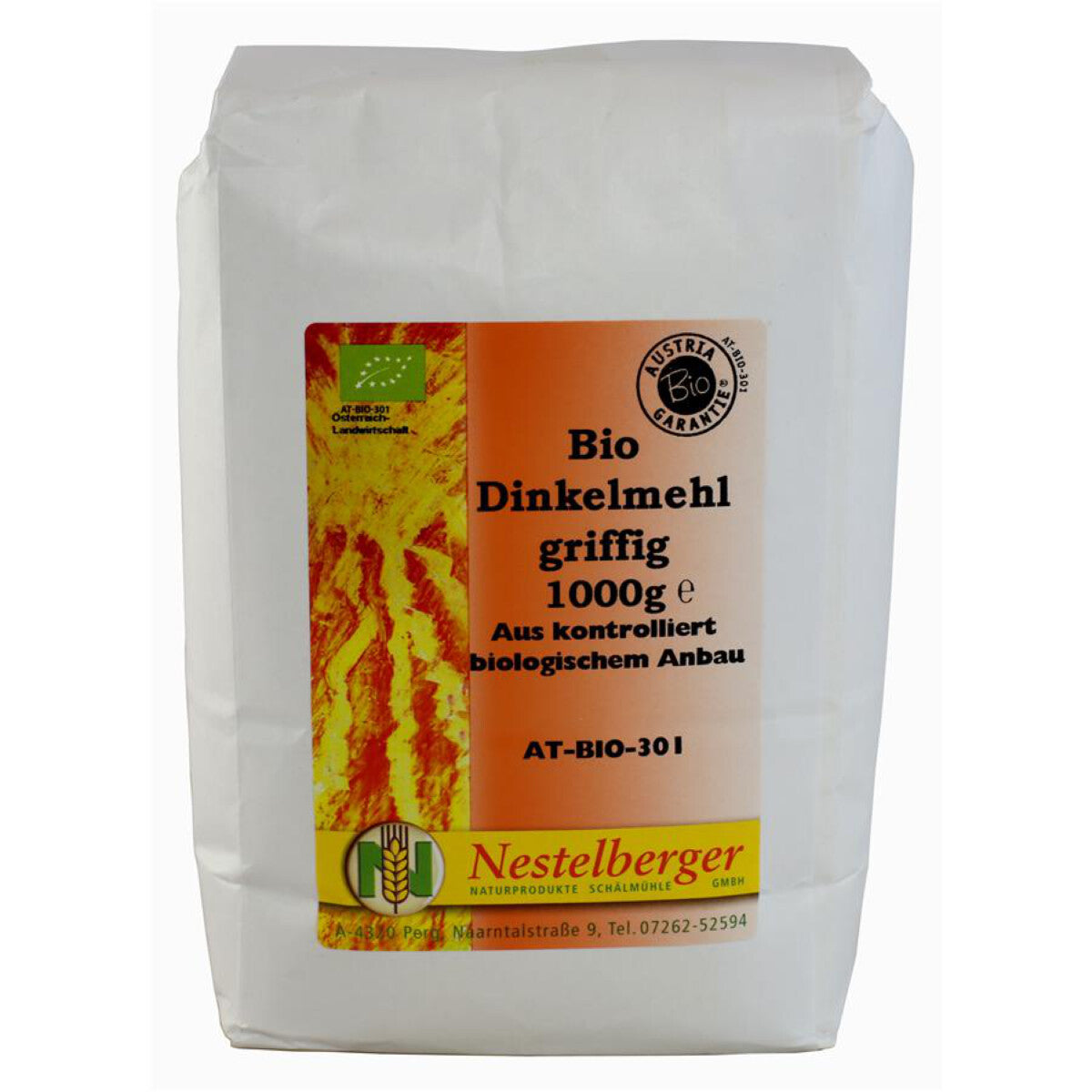 NESTELBERGER Dinkelmehl griffig T1000 - 1 kg