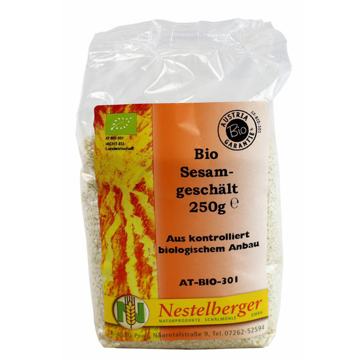 NESTELBERGER Sesam geschält weiß - 250 g