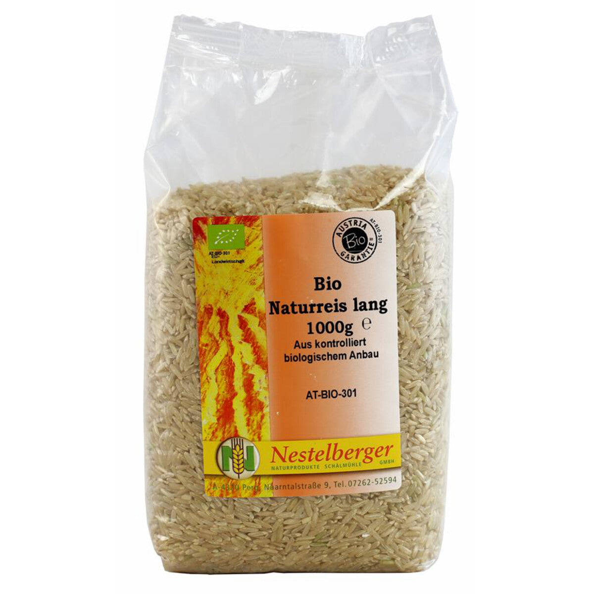 NESTELBERGER Naturreis Langkorn - 1 kg