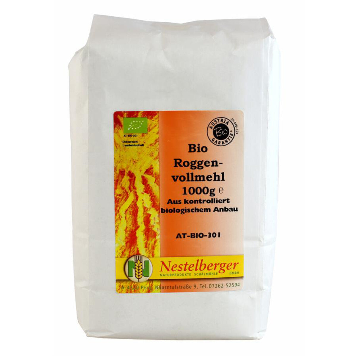 NESTELBERGER Roggenvollmehl - 1 kg