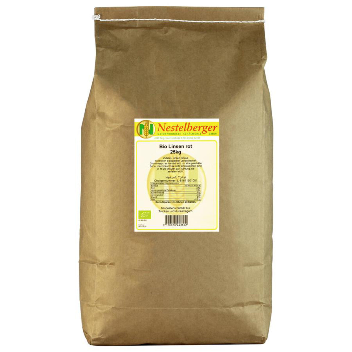 NESTELBERGER Linsen rot - 25 kg