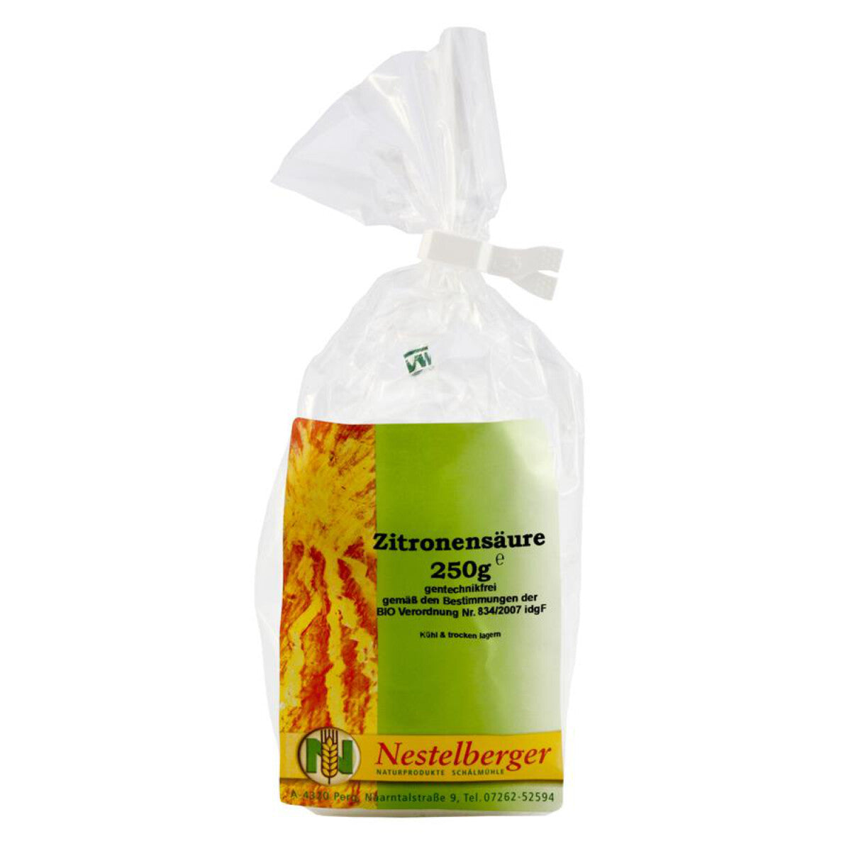 NESTELBERGER Zitronensäure gentechnikfrei - 250 g