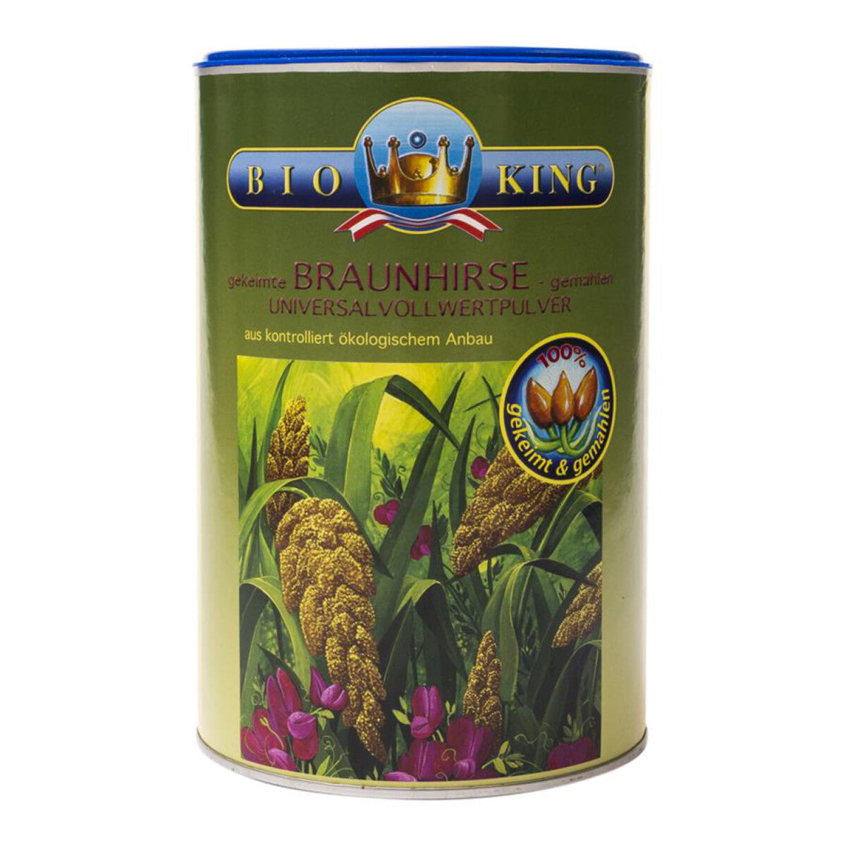 BIO KING Braunhirse 100% gekeimt & gemahlen - 500 g