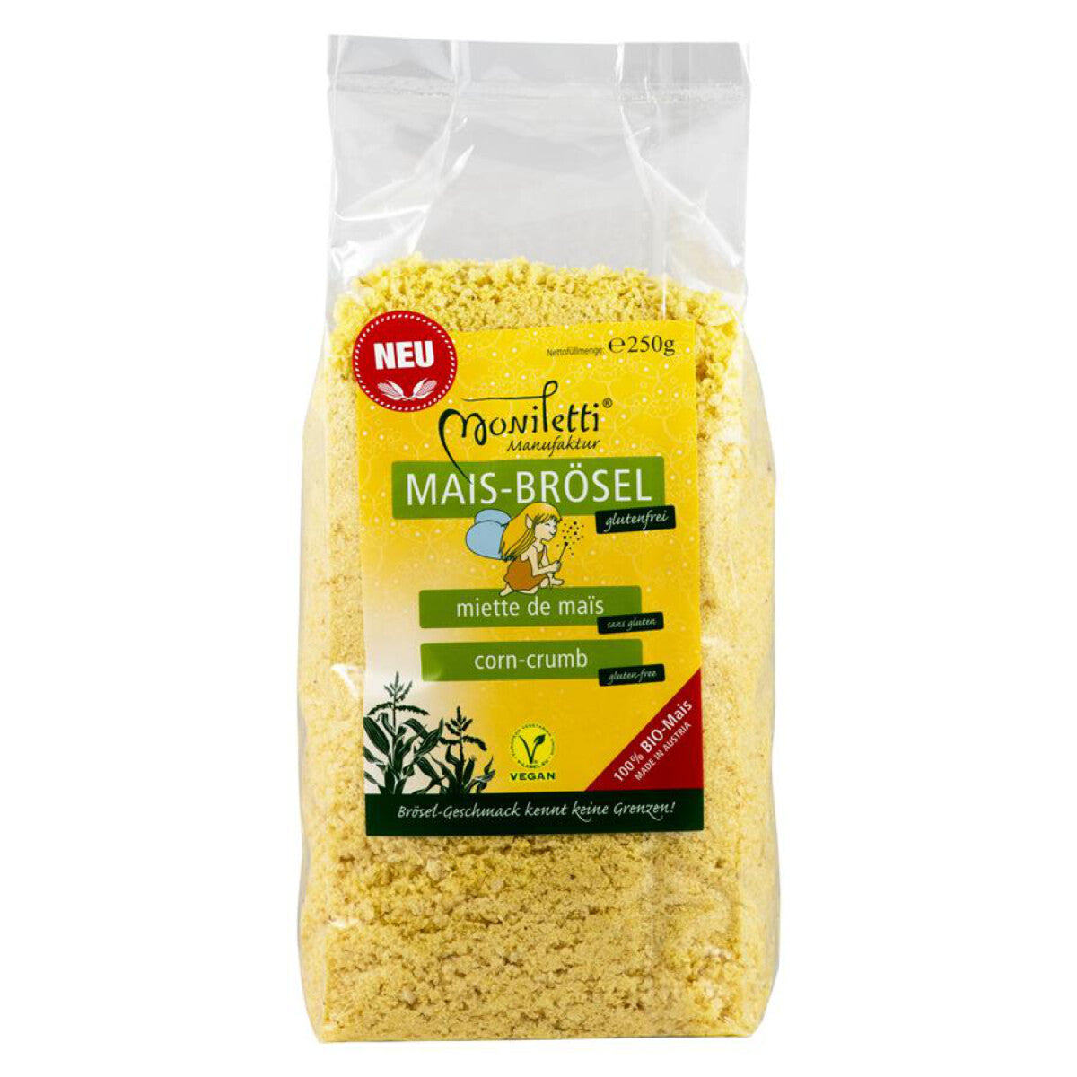 MONILETTI Maisbrösel - 250 g