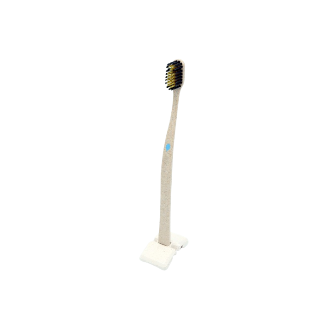 NOVACARE MundHolz Zahnbürste Gold - 1 Stk.