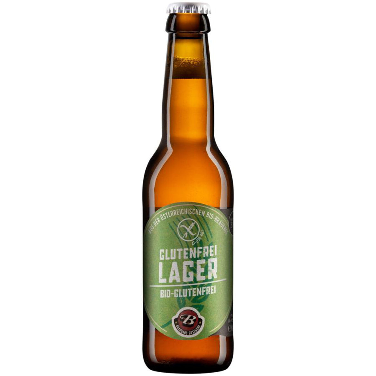 BRAUHAUS GUSSWERK Glutenfrei Lager - 0,33 l