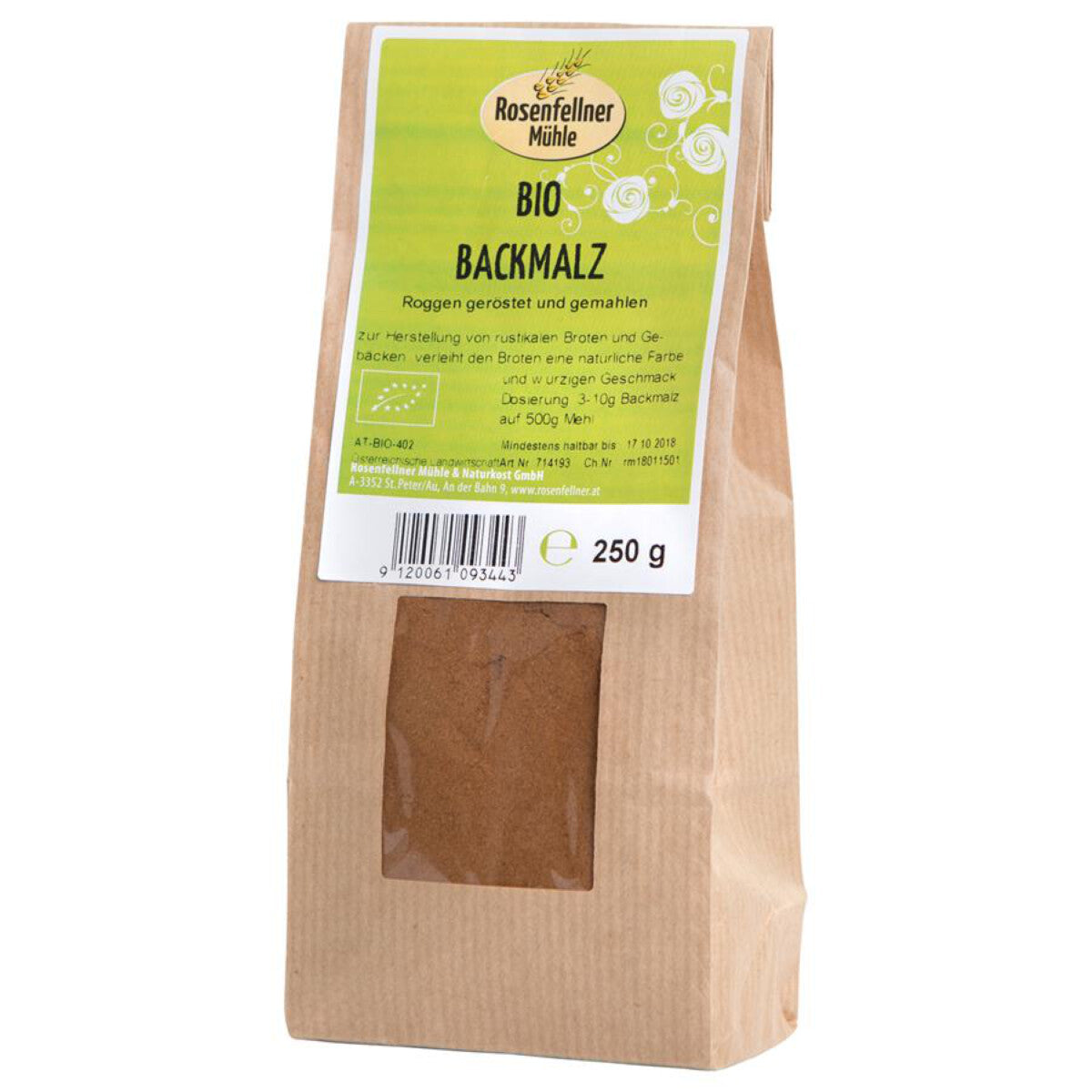 ROSENFELLNER Roggenbackmalz - 250 g