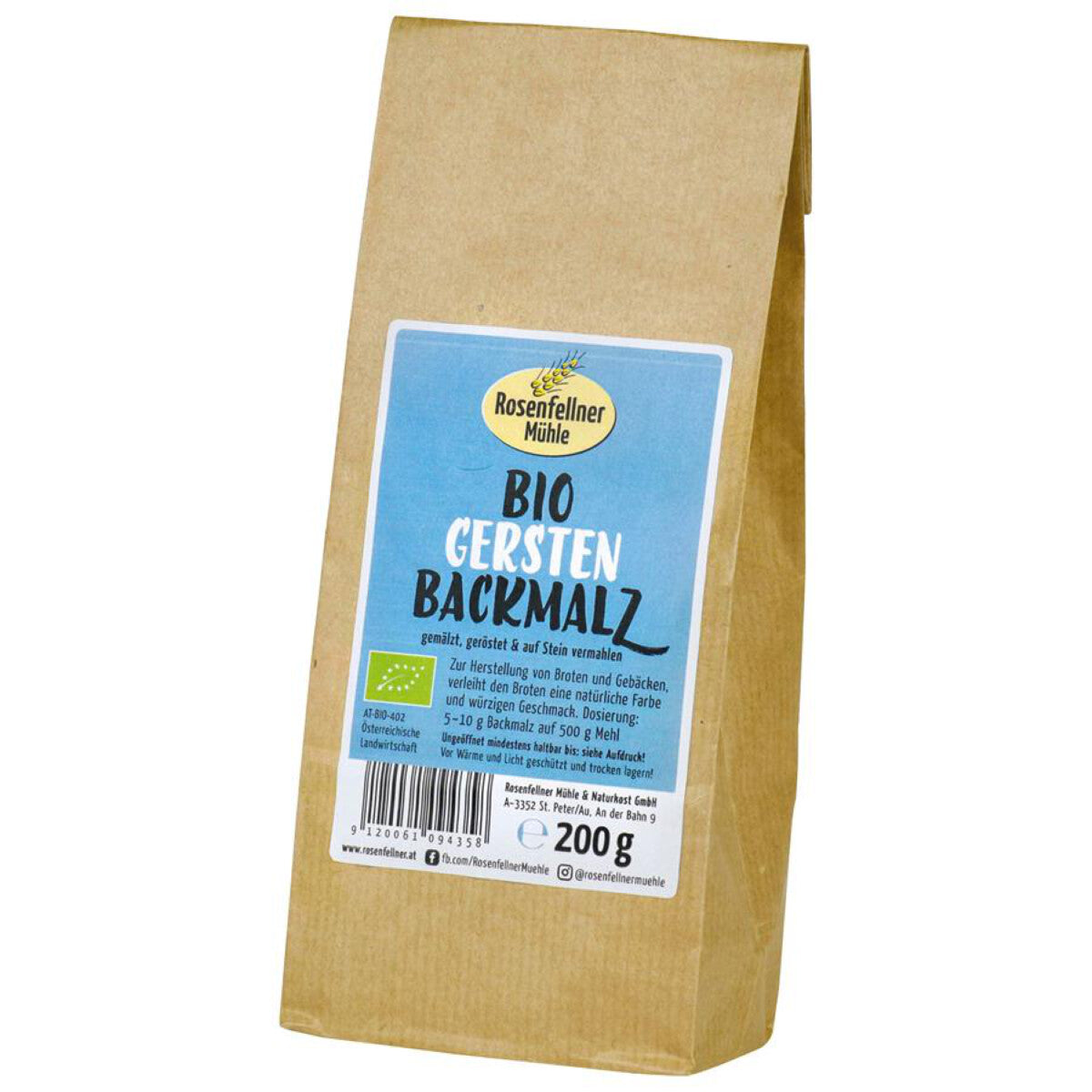 ROSENFELLNER Gerstenbackmalz - 200 g
