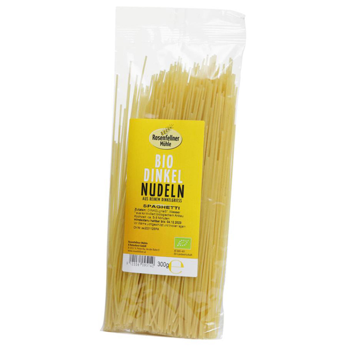 ROSENFELLNER Dinkel-Spaghetti ohne Ei hell - 300 g