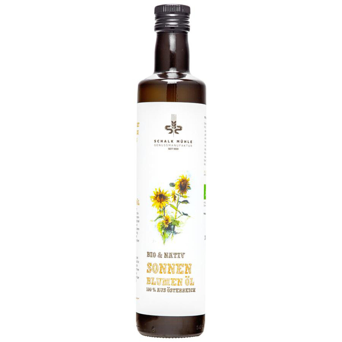 SCHALK MÜHLE Sonnenblumenöl nativ - 500 ml