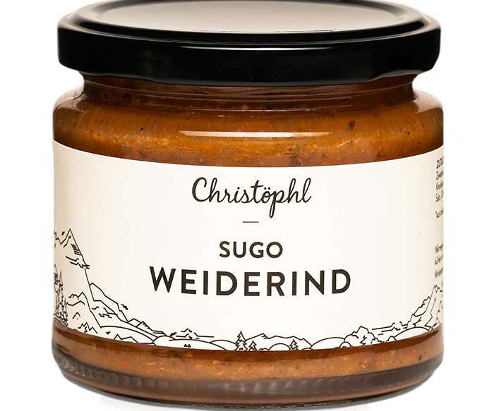 CHRISTÖPHL Sugo Weiderind - 180 g 