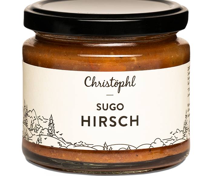 CHRISTÖPHL Sugo Hirsch - 180 g 