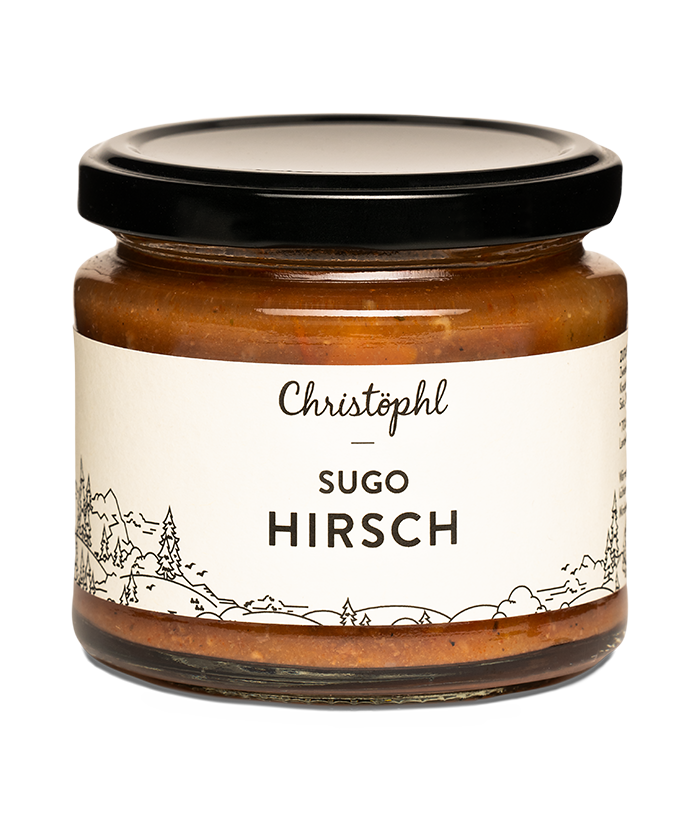 CHRISTÖPHL Sugo Hirsch - 180 g 