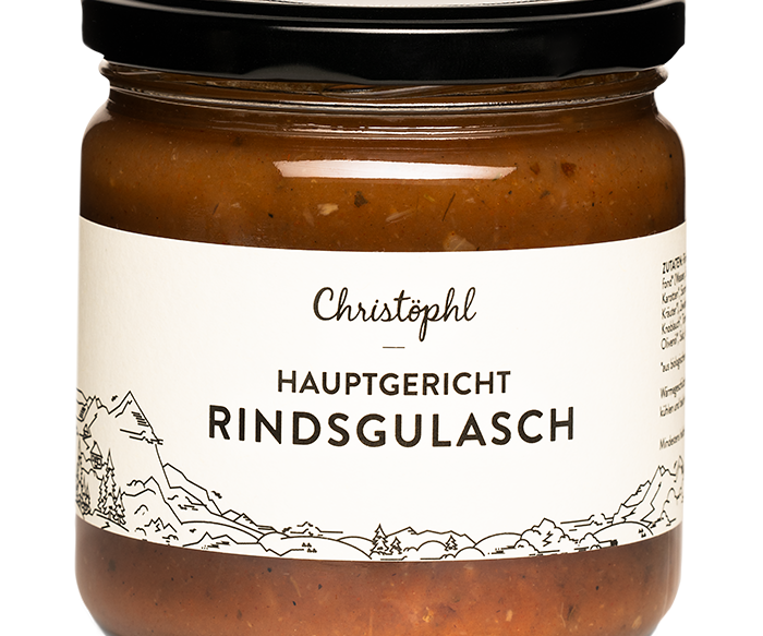 CHRISTÖPHL Rindsgulasch - 320 g 