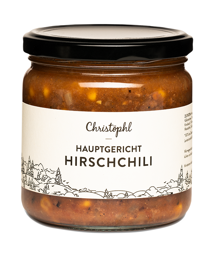 CHRISTÖPHL Hirschchili - 320 g 