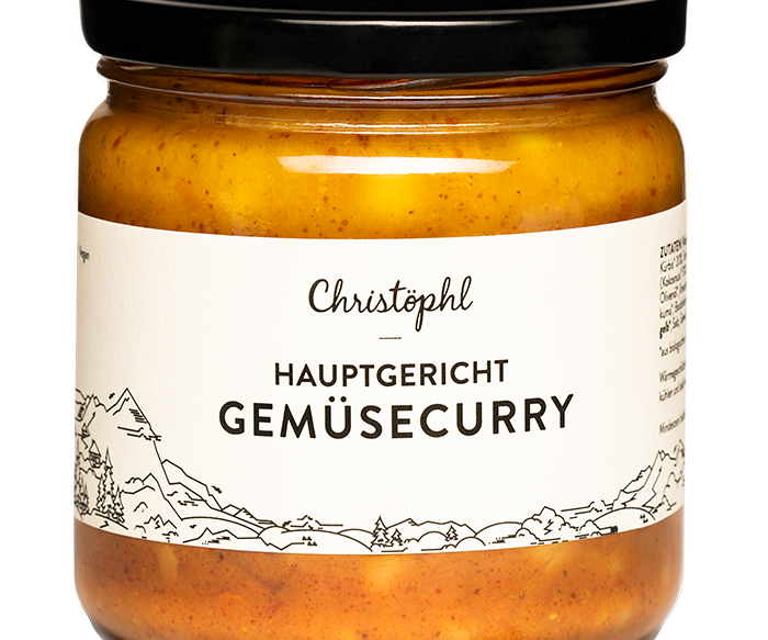 CHRISTÖPHL Gemüsecurry - 320 g 