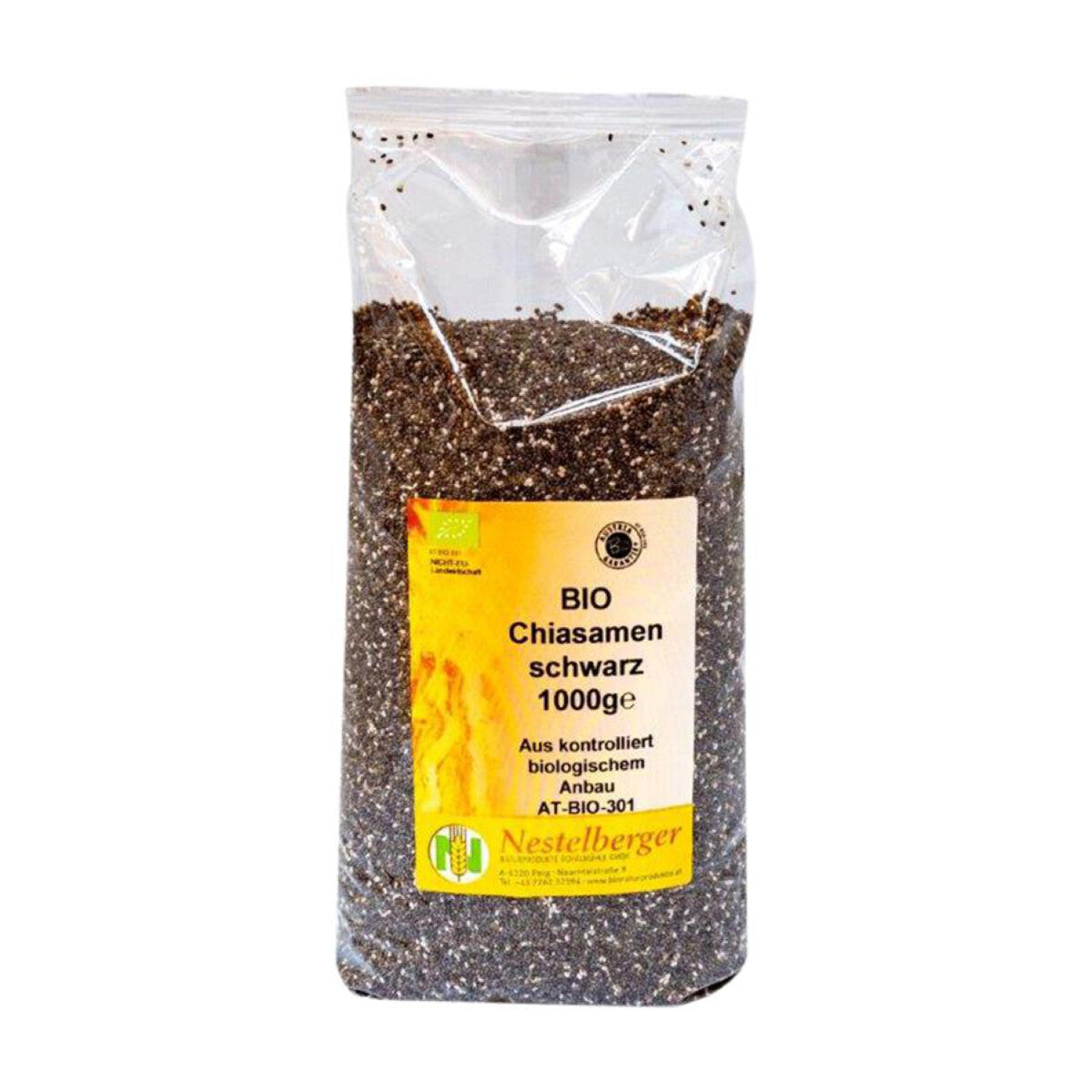 NESTELBERGER Chiasamen schwarz - 1 kg
