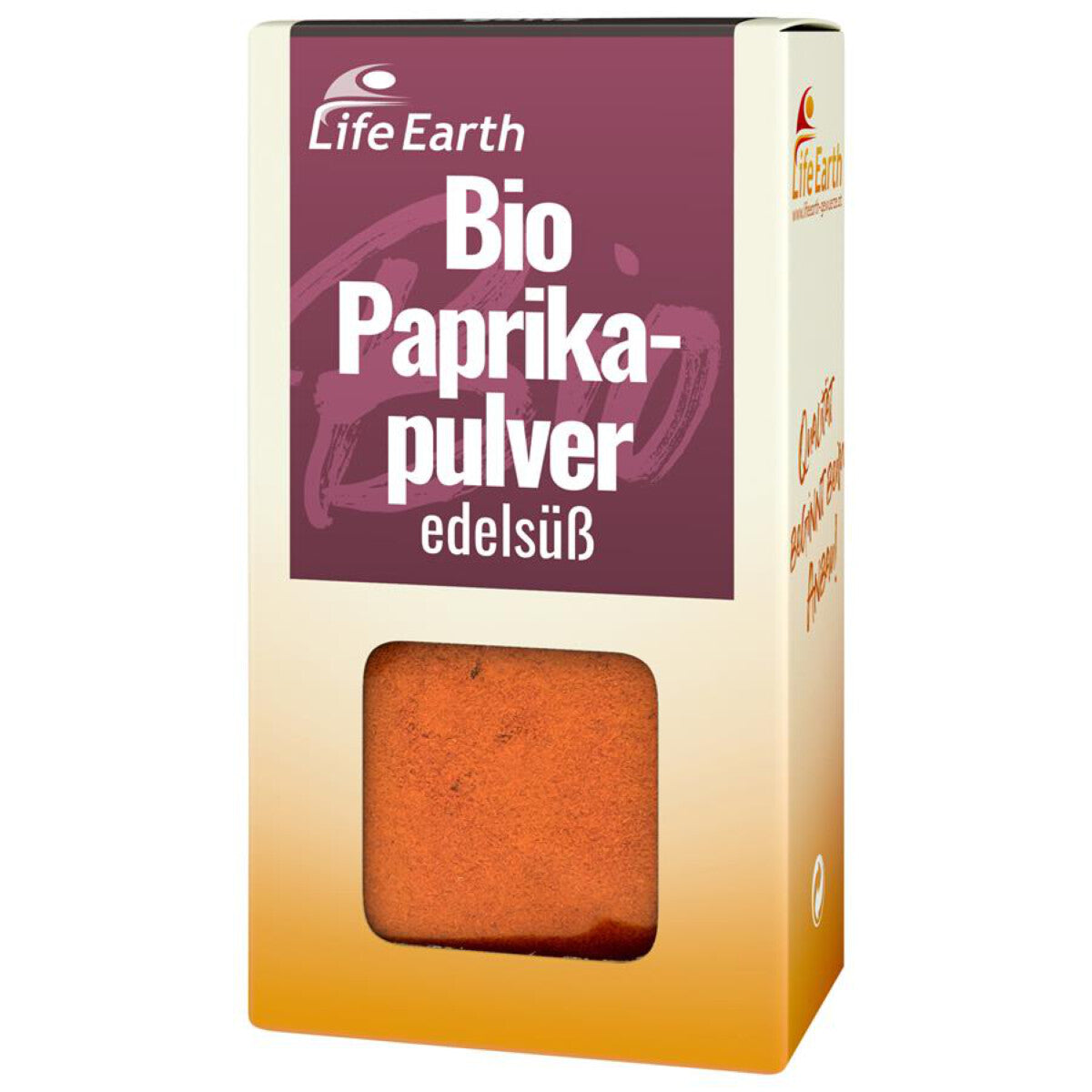 LIFE EARTH Paprikapulver edelsüß - 35 g