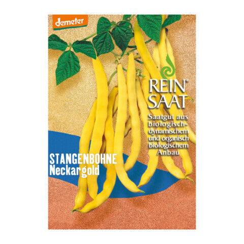 REINSAAT Stangenbohnen Neckargold - 1 Beutel 